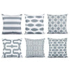 Grey Nordic Cushion Covers Pack 6