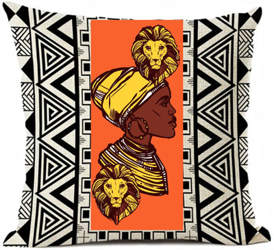 African Ethnic Cushion Covers Pack 4