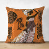 African Closeup Women Cushion Covers Pack of 4