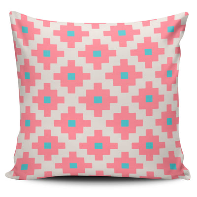 Pink and Blue Abstract Cushion Covers Pack of 4