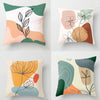 Patio Leaf Cushion Covers Pack of 4