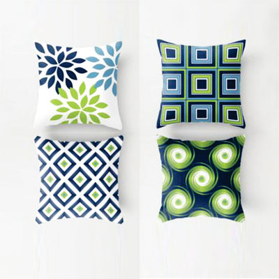 Nautical Design Cushion Cover Pack of 4