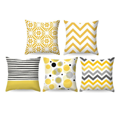 Striped Cushion Covers (Pack of 5)