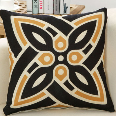 Black Gold Cushion Covers Pack of 5