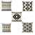 Retro Ethnic Cushion Covers Pack of 5