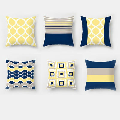 Color Block Mix Match Floral Cushion Covers