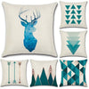 Dark Teal Cushion Covers Pack 5