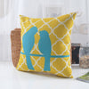 Morocan Blue Bird cushion Pack 5