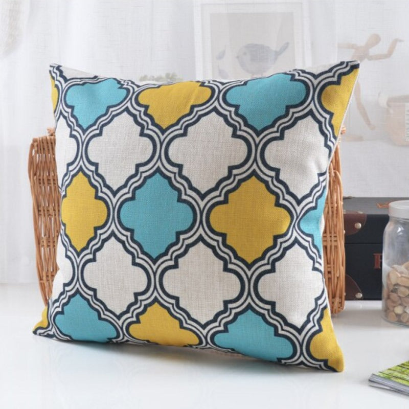 Morocan Blue Bird cushion Pack 5