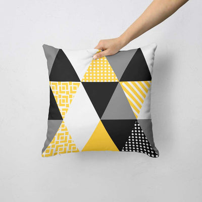 Multi Triangle Cushion Covers Pack 4