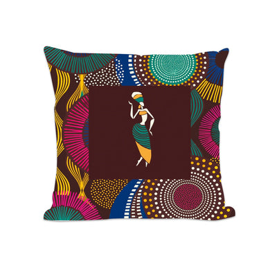 African Scene Scatter Cushion Covers Pack 6