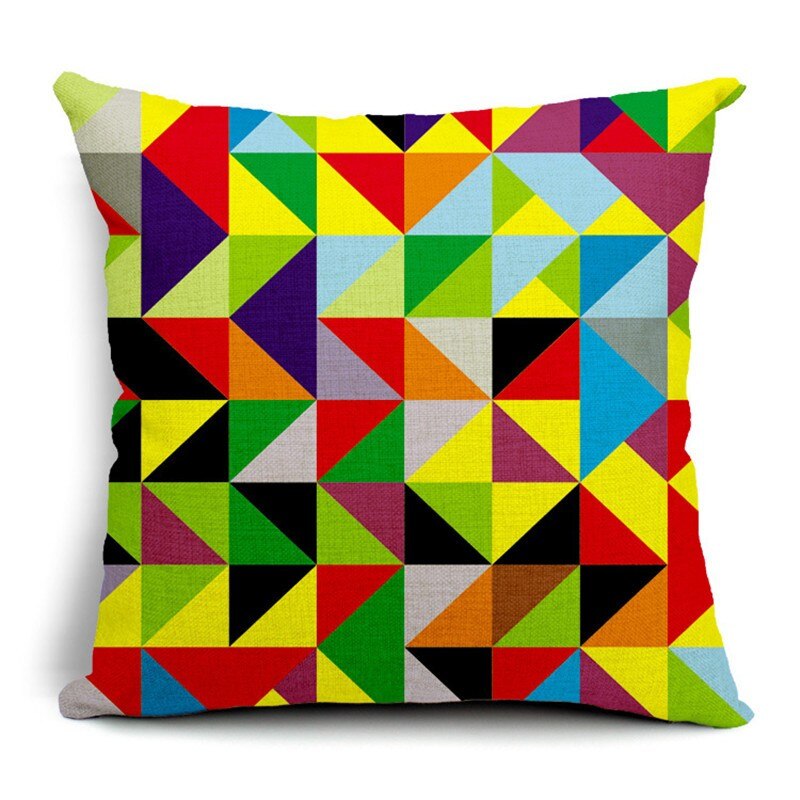 Colorful Geometry Cushion covers Pack of 6