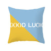 Let's Smile Geometric Cushion Cover (pack of 6)