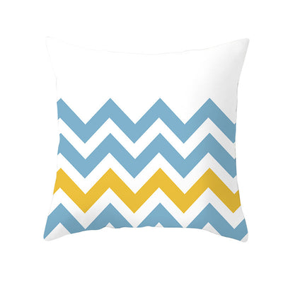 Let's Smile Geometric Cushion Cover (pack of 6)