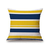 Blue & Yellow Cushion Coves Pack of 6