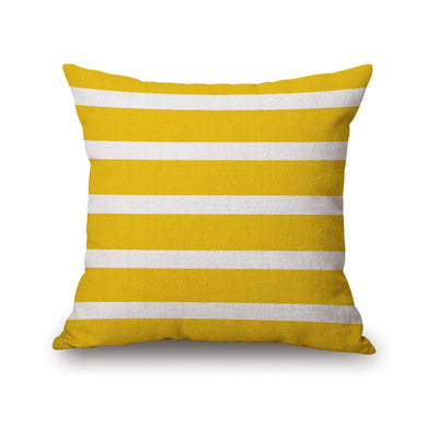 Blue & Yellow Cushion Coves Pack of 6