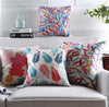 Square Throw Cushions Covers Pack of 4