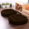 Solid Velvet Floor Filled Cushions