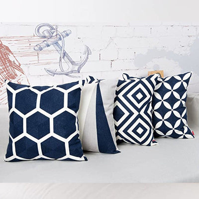 Baibu Design Pattern Cushion Covers Pack 4