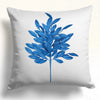 Blue Floral Pillow Cushion Covers pack of 4