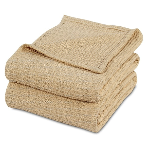 Waffle Cotton Thermal Blanket