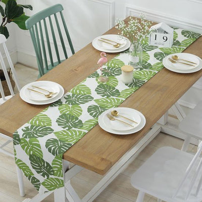 Fary Green Dining Table Runner