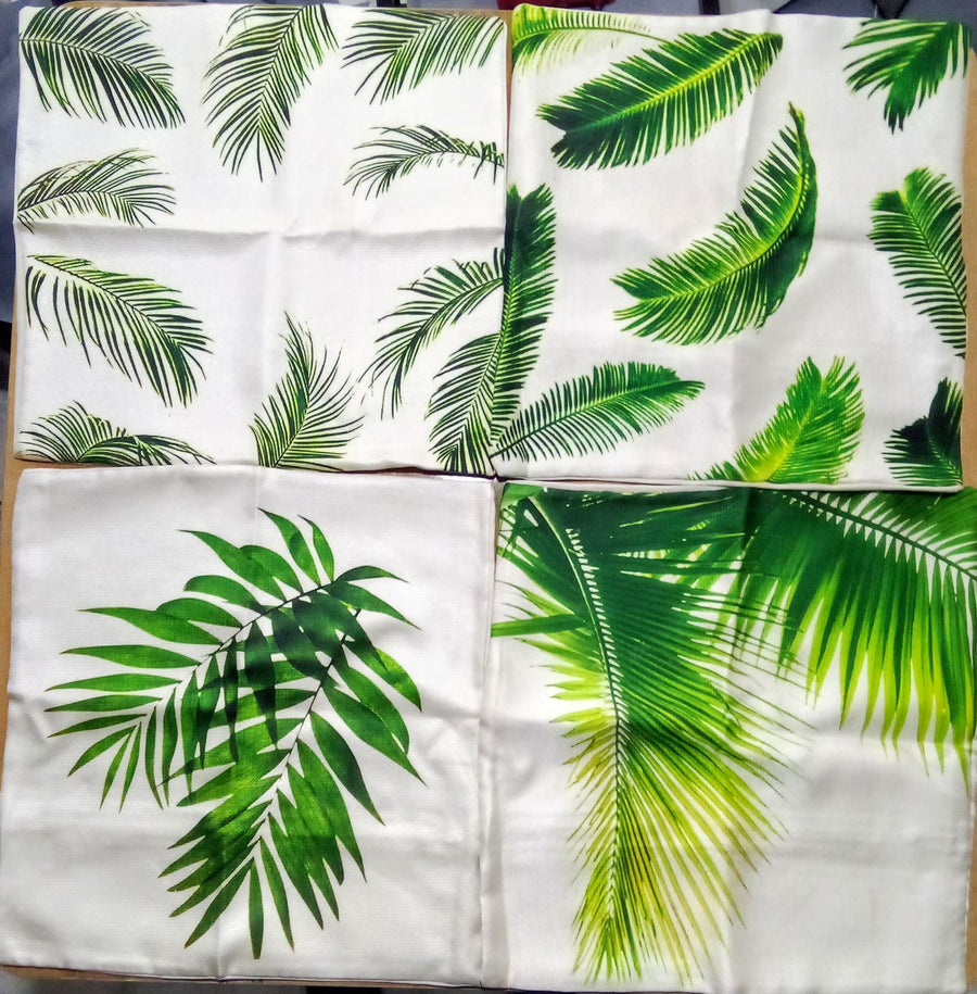 Tropical Linen Cushion Cover pack of 4