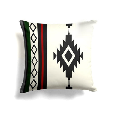 Aztec Pattern Rug Style Cushion Cover Pack of 4