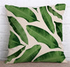 Tropical Green Leaf Cushion Covers Pack of 5