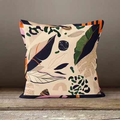 Botanical Leaves Cushion Covers Pack of 4