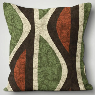 Green Boho Cushion Cover pack of 4